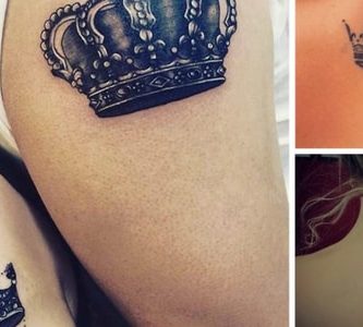 tatuajes de coronas para mujeres